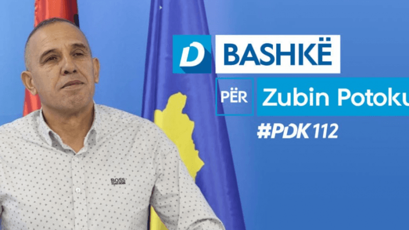 Kandidati i PDK-së në Zubin Potok: Fitorja ime do të jetë fitore e të gjithë qytetarëve