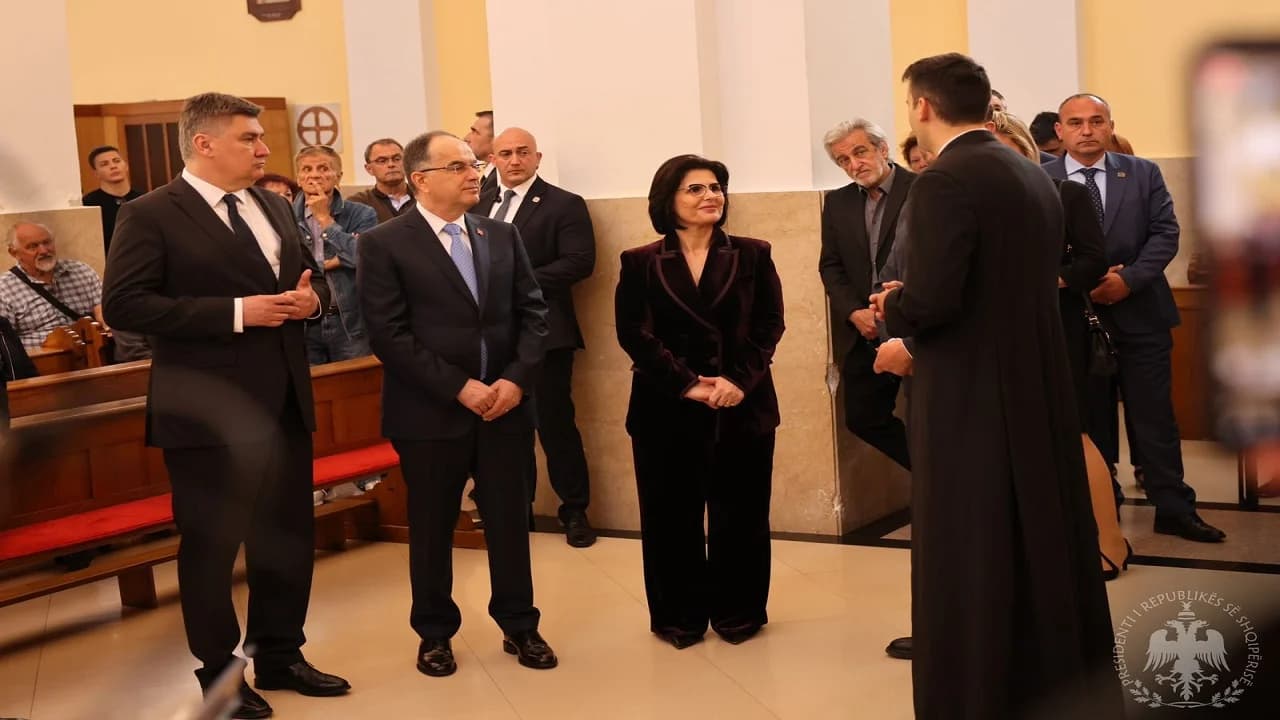 Presidenti Begaj takohet me përfaqësues të komunitetit arbanas të Zarës