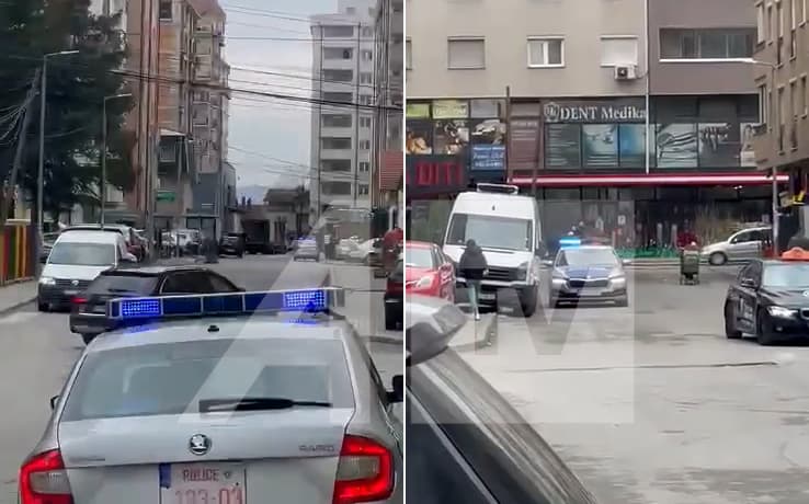 Policia me aksion në Fushë Kosovë