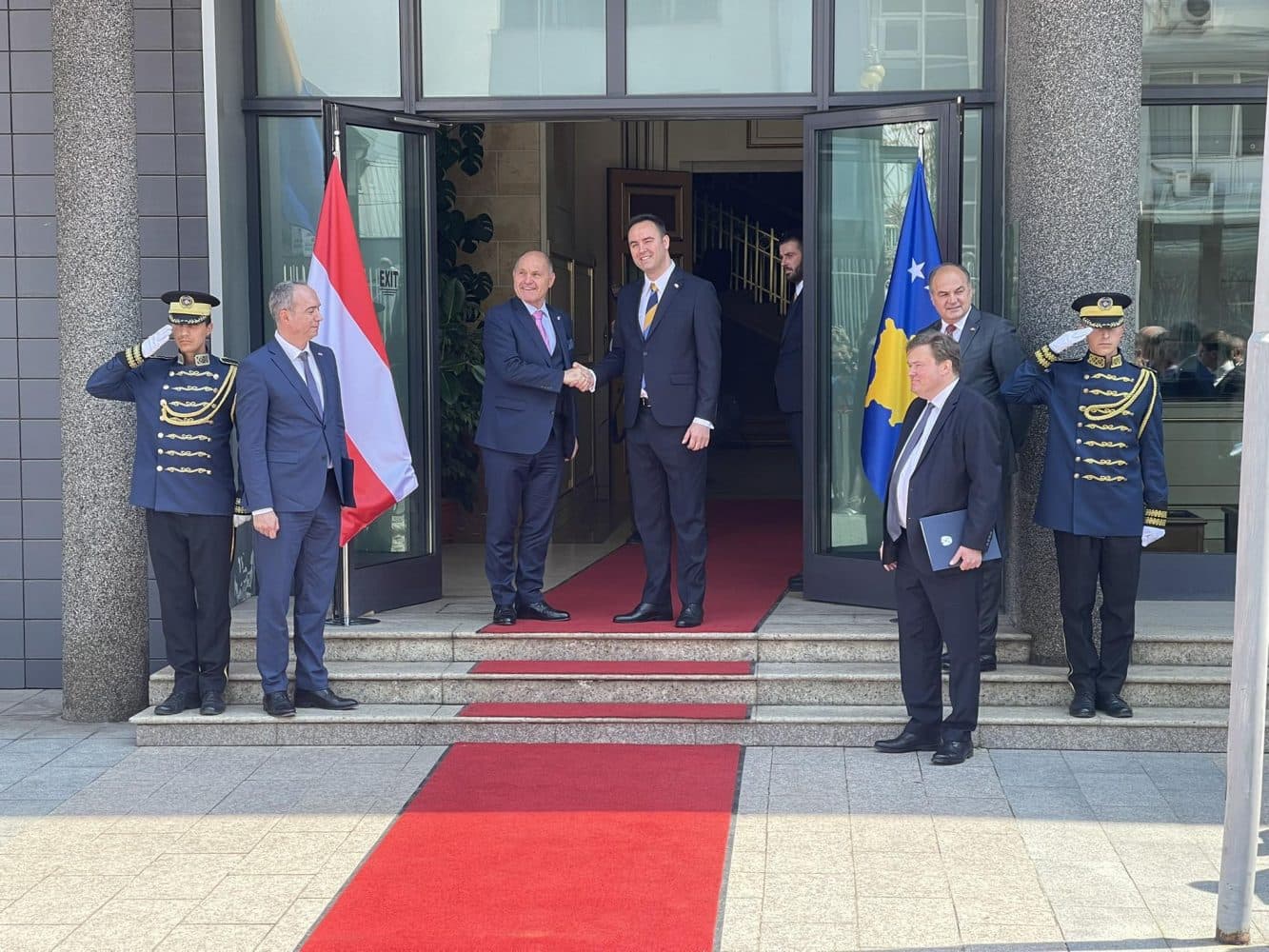 Konjufca takohet me homologun e tij austriak, Wolfgang Sobotka