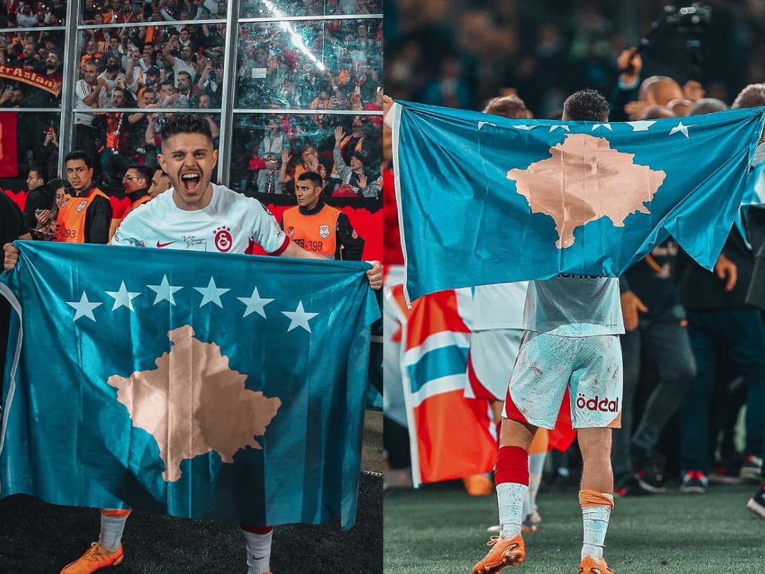 Milot Rashica shpallet kampion i Turqisë me Galatasarayn, feston me flamur të Kosovës