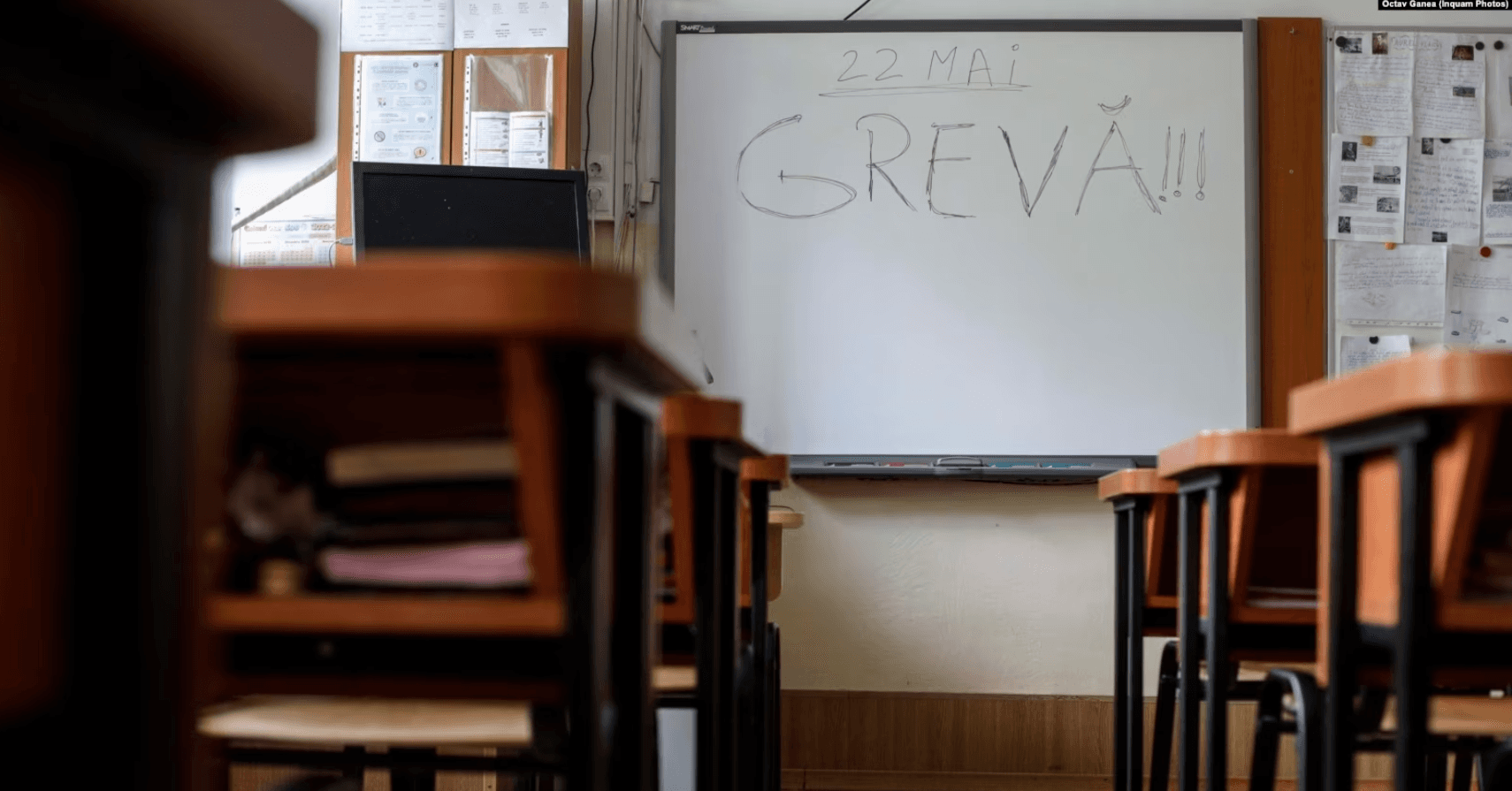Mësimdhënësit në Rumani hynë në grevë për paga më të mira