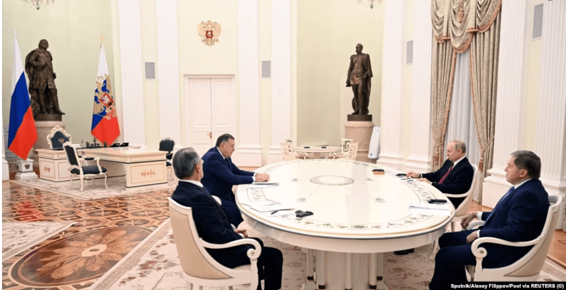 BE kritikon vizitën e Dodikut në Moskë