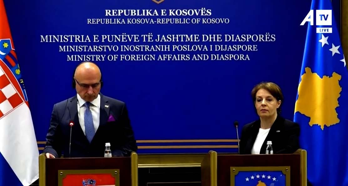 Kroacia mbështet çdo marrëveshje Kosovë – Serbi, mirëpret deklaratën për të zhdukurit