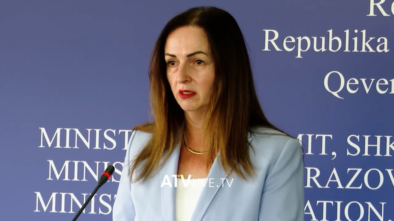Ministrja Nagavci sot mban konferencë për media