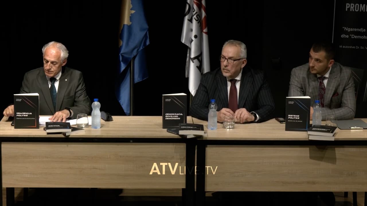 Ramë e Vrullim Buja promovojnë tre librat kushtuar demokracisë