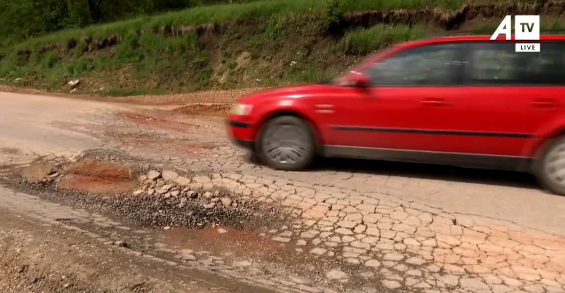 Për më pak se dy vite, prishet rruga Prilluzhë – Bukosh