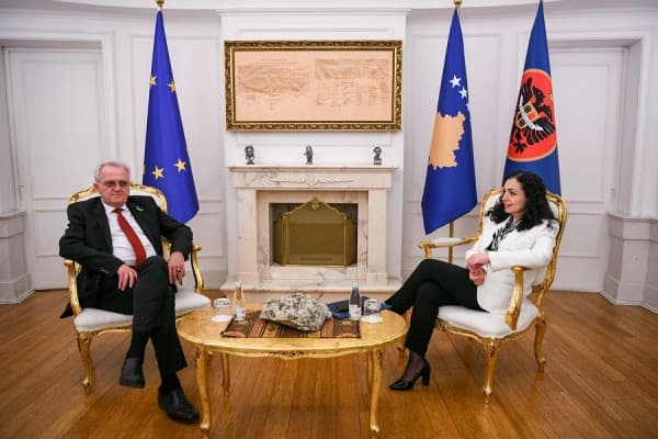 ​Osmani takoi zëvendëspresidentin e PE, u diskutua angazhimi i Kosovës për paqe në rajon