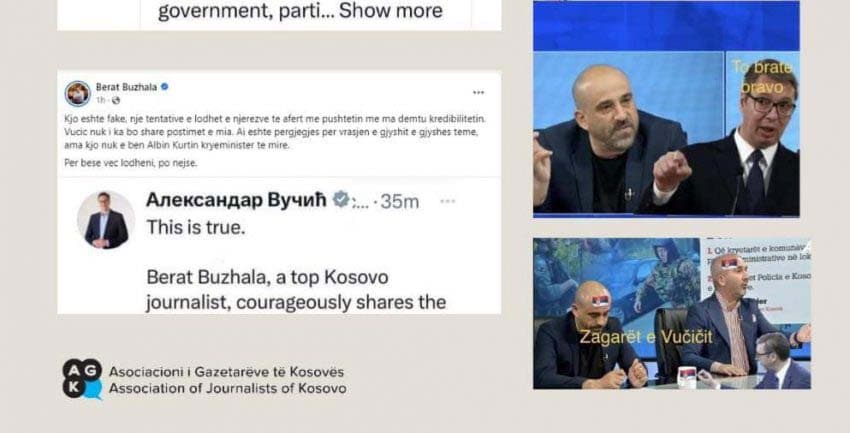 AGK: Fushatë e rrezikshme me fotomontazhe ndaj gazetarëve