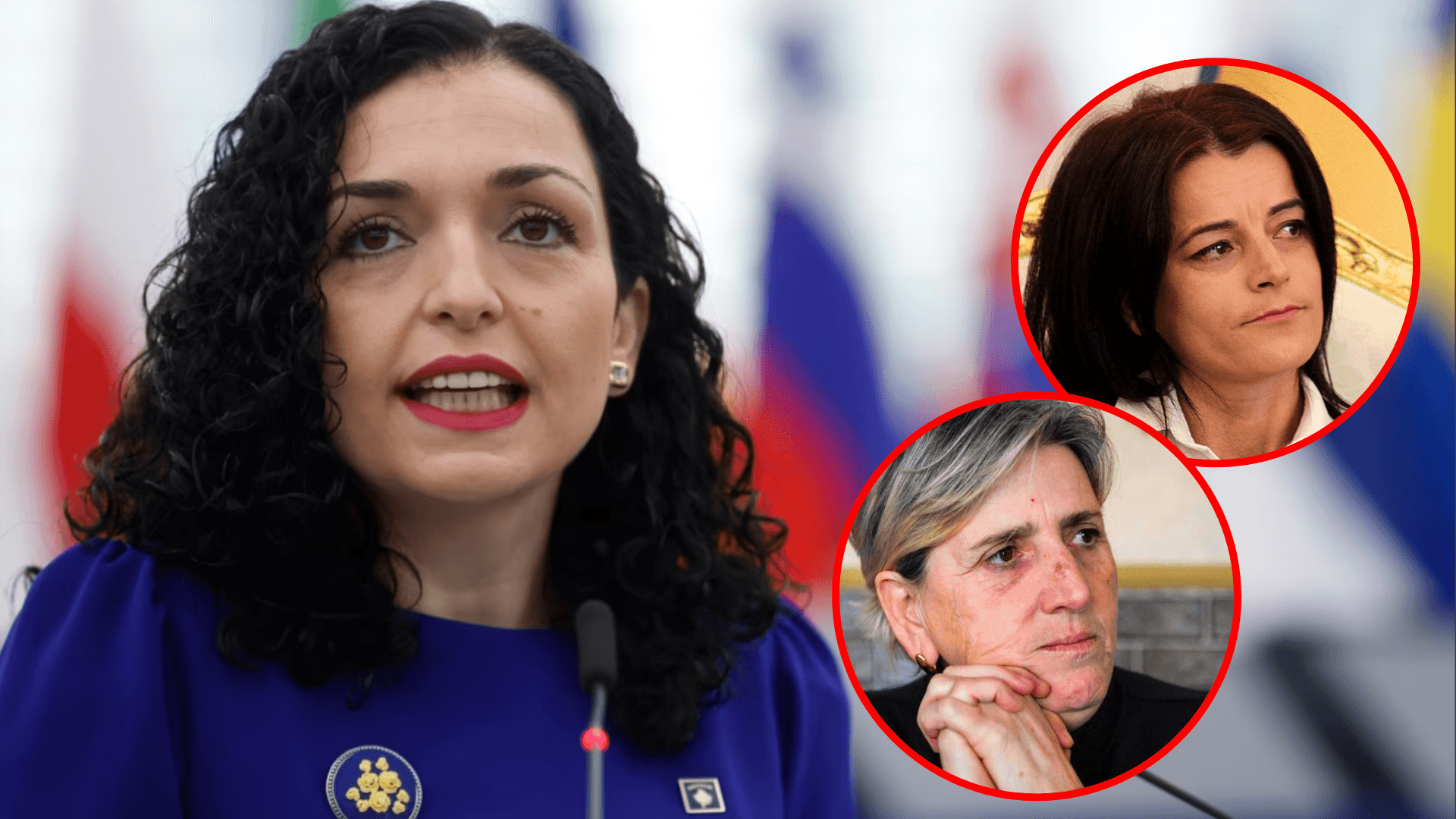Osmani gjatë fjalimit në PE tregon historitë e Vasfije Krasniqit e Fahrije Hotit