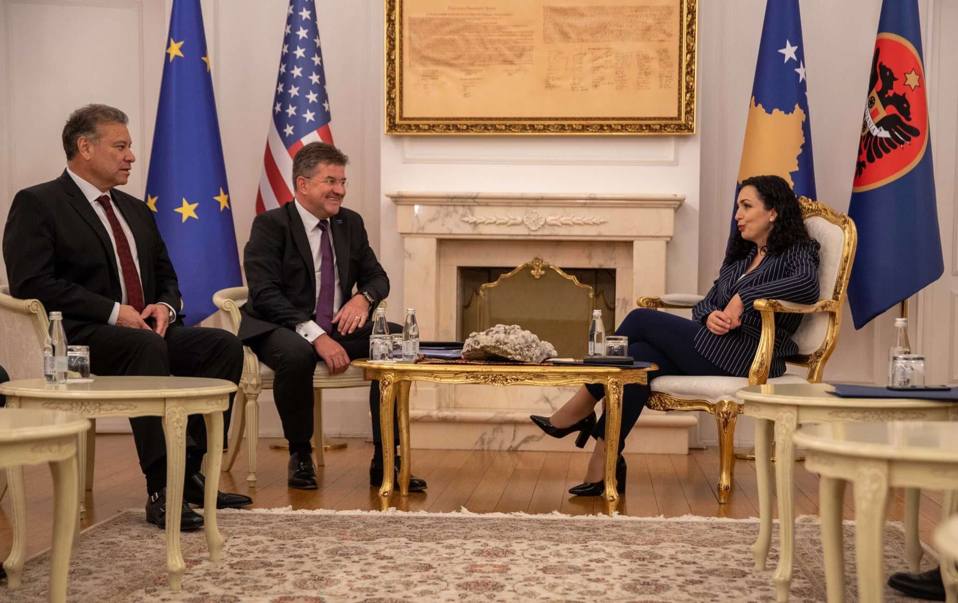 Mësohet ora e takimit midis Osmanit me Escobar dhe Lajçak