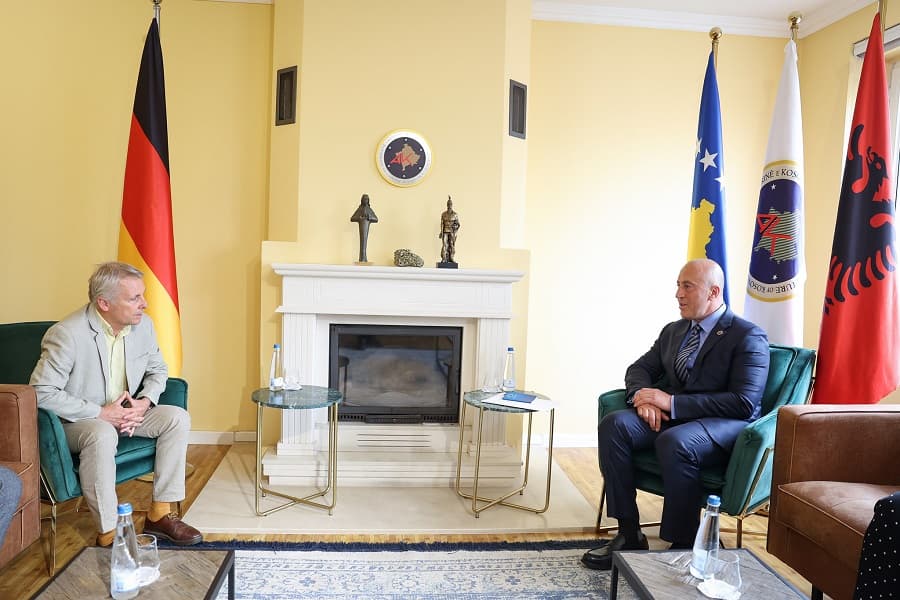 Haradinaj takoi ambasadorin gjerman: Situata e krijuar është shqetësim i përbashkët