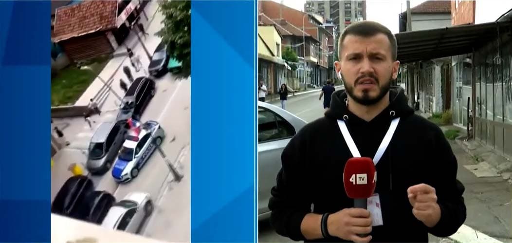 Çfarë ndodhi në veri, gazetari i ATV-së jep detaje nga Mitrovica e Veriut