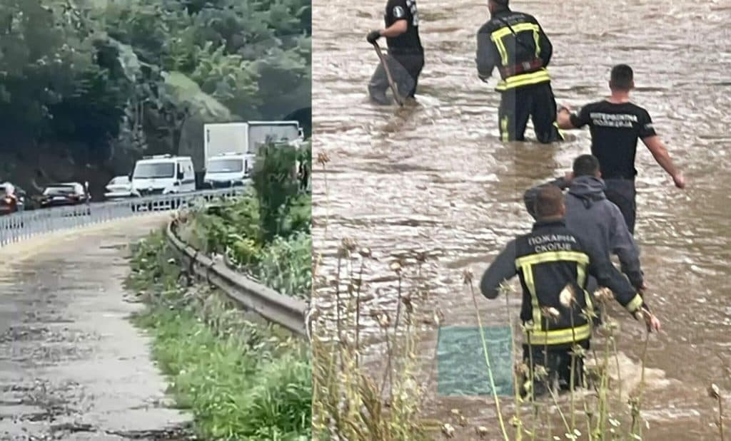 Vazhdojnë kërkimet për tre shtetasit e Kosovës të zhdukur në lumin Lepenc