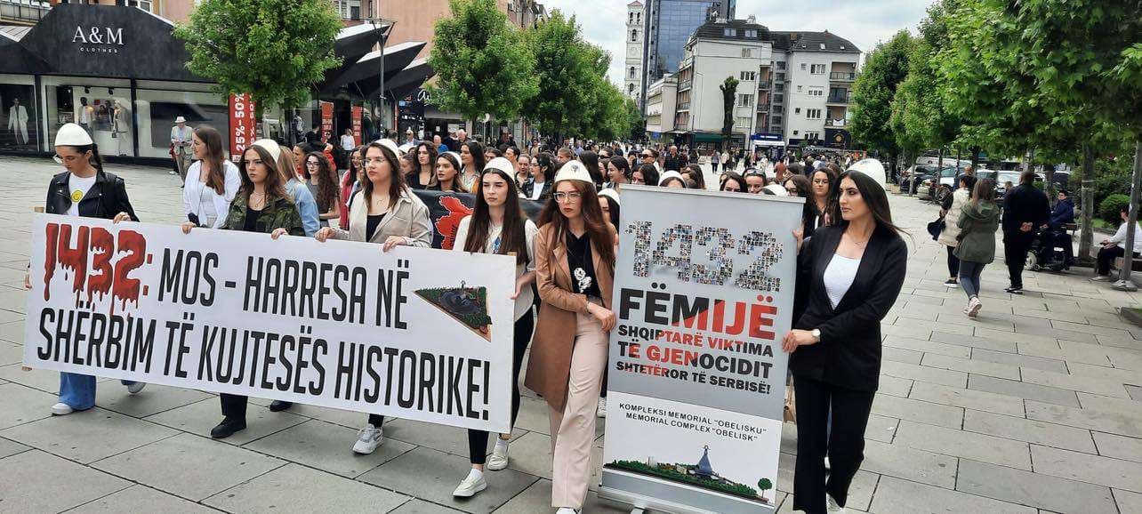 Në Prishtinë marshohet për fëmijët e vrarë gjatë luftës në Kosovë
