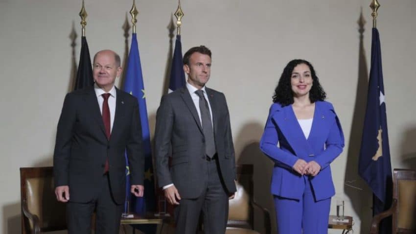 Osmani sot takohet me Macron dhe Scholz