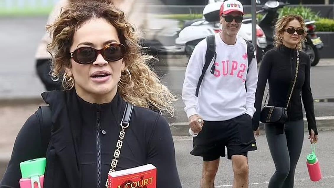 Rita Ora shoqërohet nga bashkëshorti Taika Waititi edhe gjatë stërvitjeve, çifti shfaqen në formë të mirë përkrah njëri-tjetrit