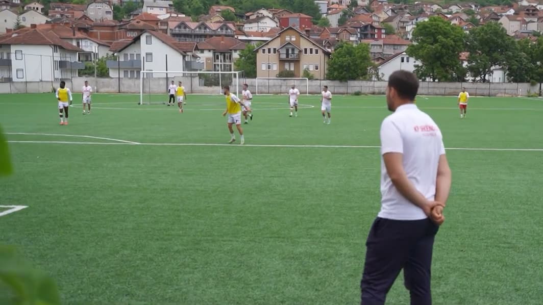 Elon Berisha trajneri 28 vjeçar që e inkuadroi klubin nga Hajvalia në Ligën e Parë