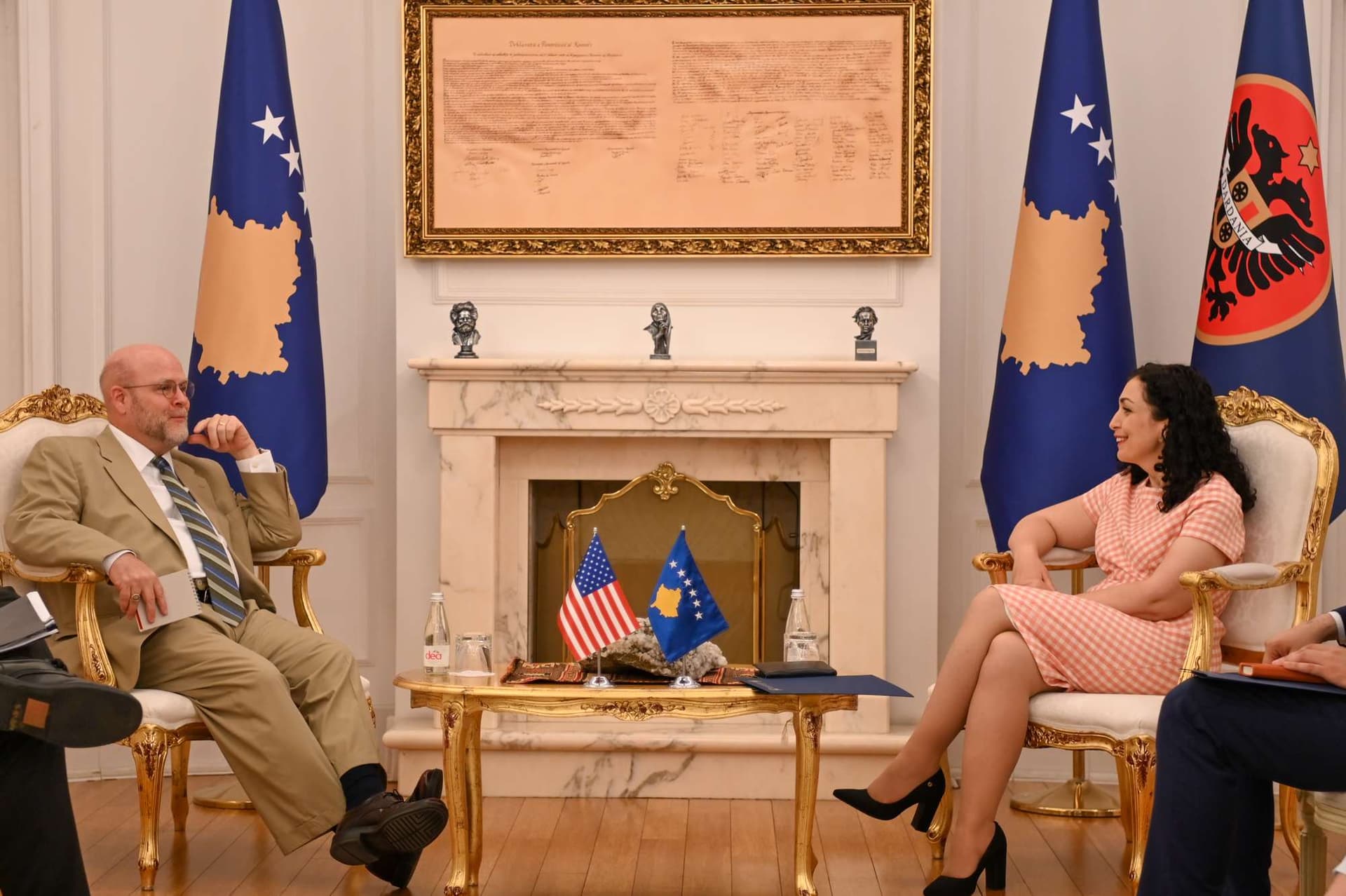 Osmani: Institucionet tona dhe ShBA-të e kanë një qëllim, shtensionimin në veri