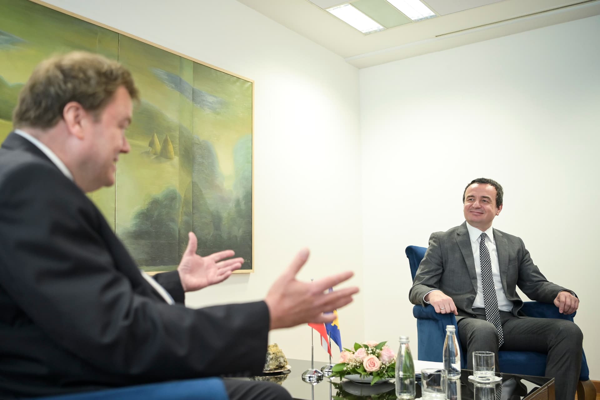 Kurti priti në takim lamtumirës ambasadorin e Austrisë në Kosovë, Christoph Weidinger