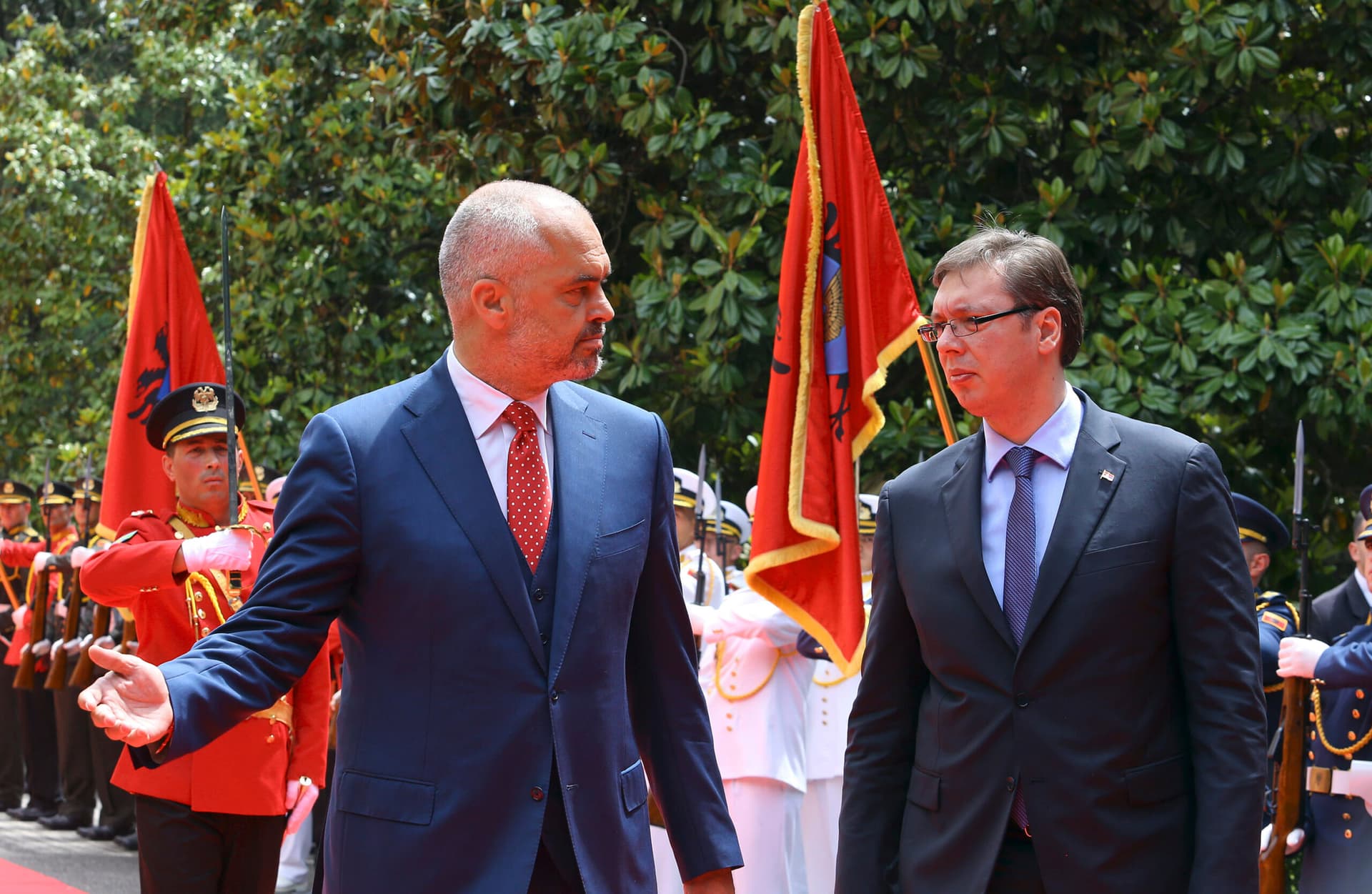 Edi Rama sot takohet me Vuçiqin