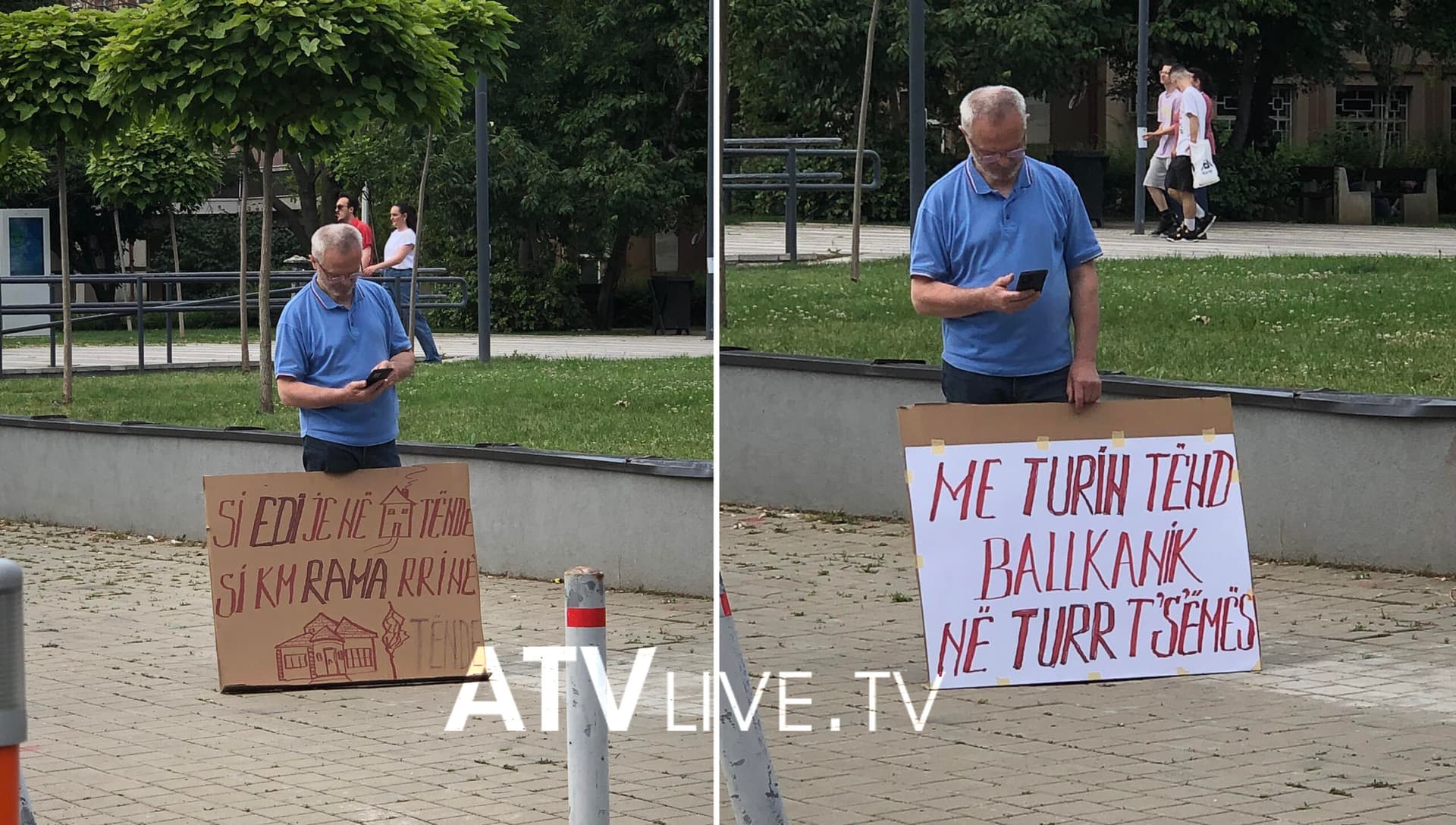 Dy porositë e një qytetari në Prishtinë për Edi Ramën