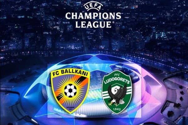 Ballkani-Ludogorets, formacionet zyrtare
