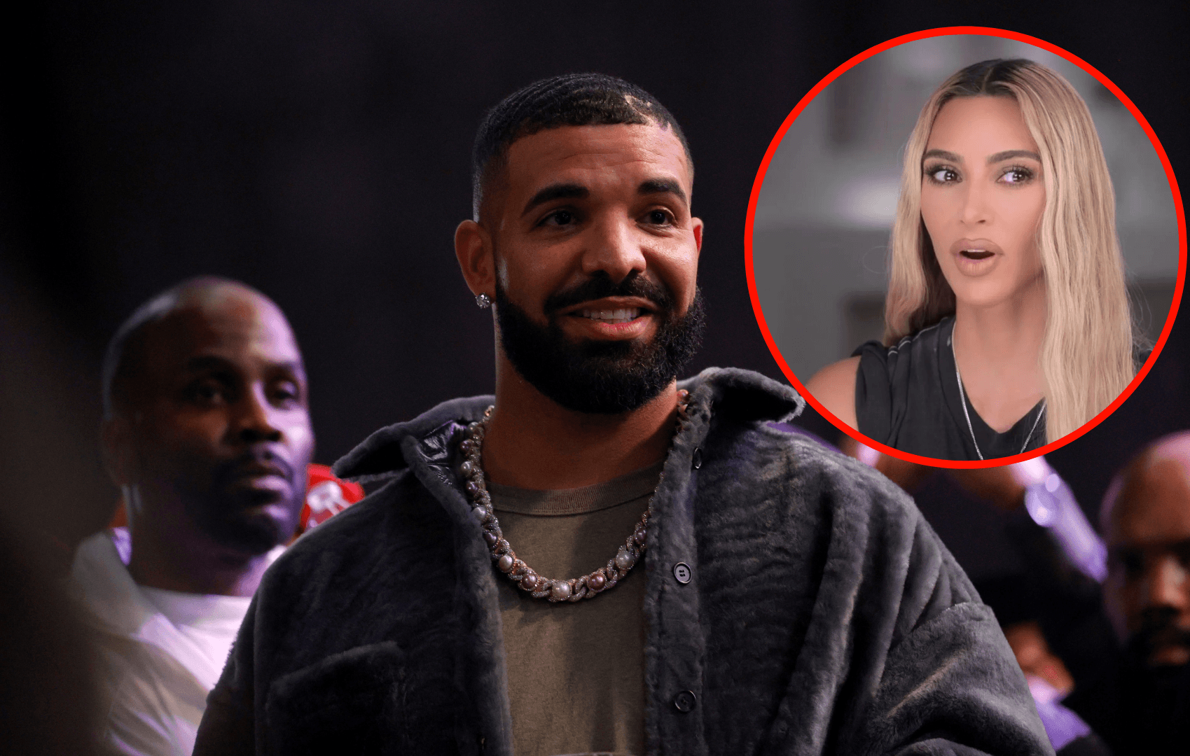 (Video) Kim Kardashian injorohet nga Drake teksa ai ecën pranë saj