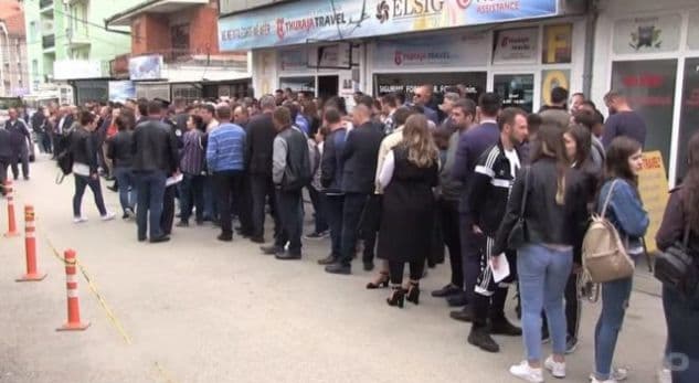 Kosova në vendin e parë për kërkesa të qytetarëve për viza qëndrimi