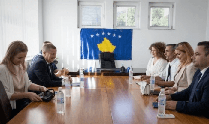 Shefi i Zyrës së BE takon kryetarin e Zveçanit, Ilir Pecin