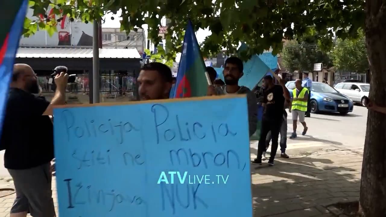 Eshtë protestuar kundër dhunës së ushtruar ndaj një pjesëtari të komunitetit rom nga Policia
