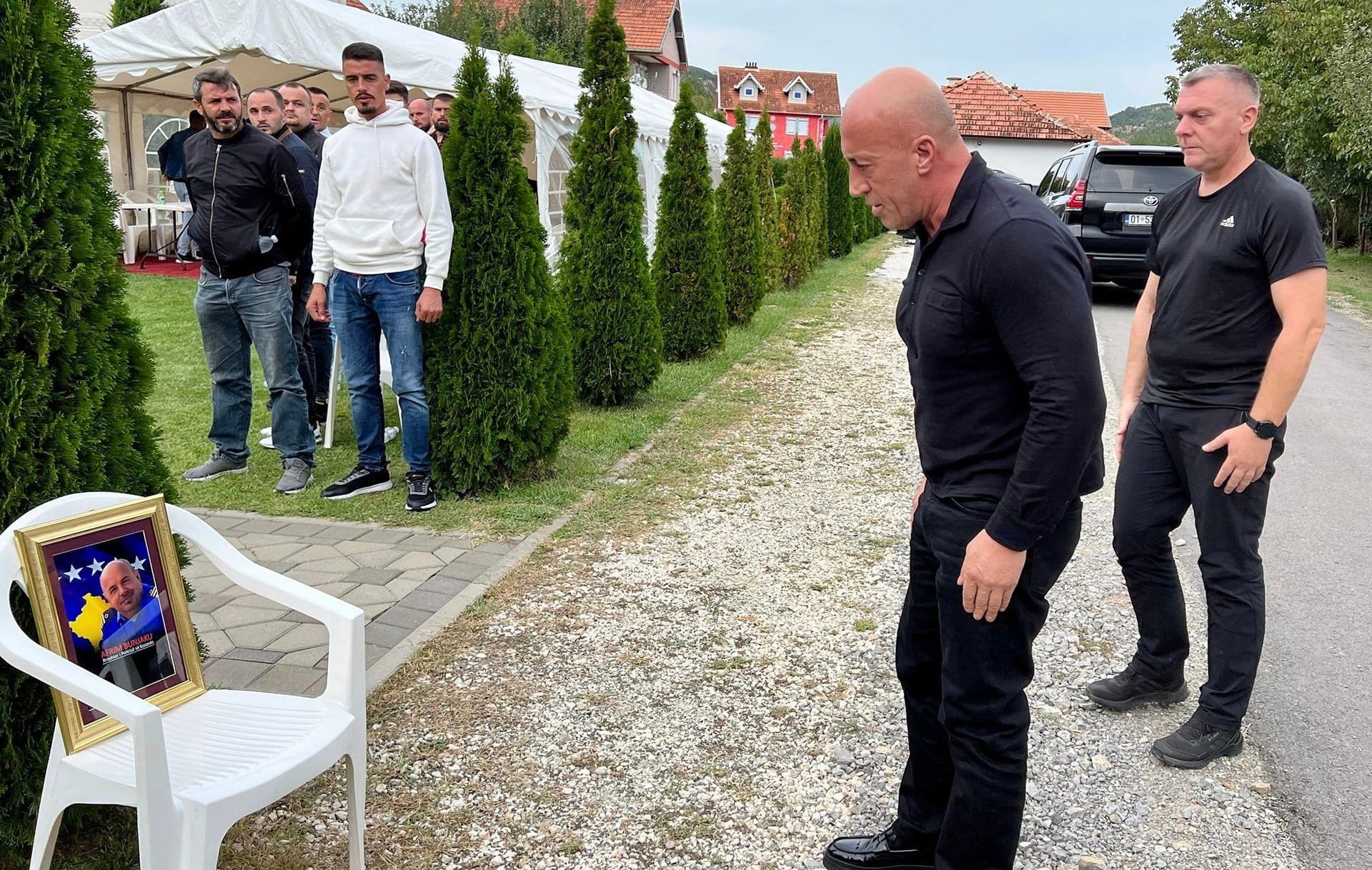 Haradinaj ngushëllon familjen e policit të vrarë: Afrimi është dëshmor dhe heroi i Kosovës
