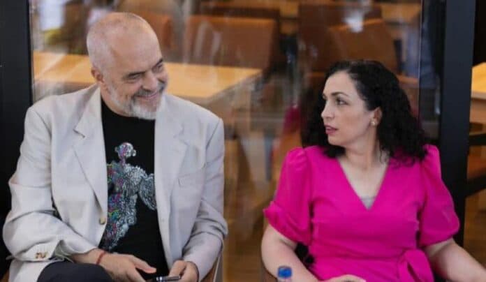 Kryeministri Rama sot e pret presidenten Osmani në drekë zyrtare