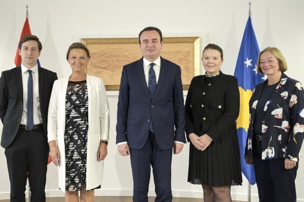​Kurti priti delegacionin norvegjez nga Asambleja Parlamentare e Këshillit të Evropës