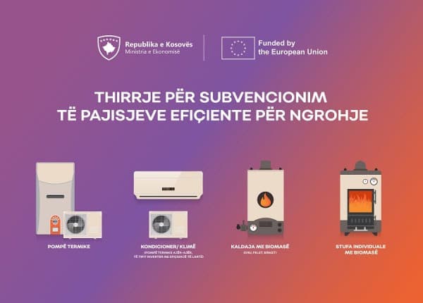 ​Detaje si mund të përfitoni nga thirrja për subvencionimin e pajisjeve efiçiente për ngrohje