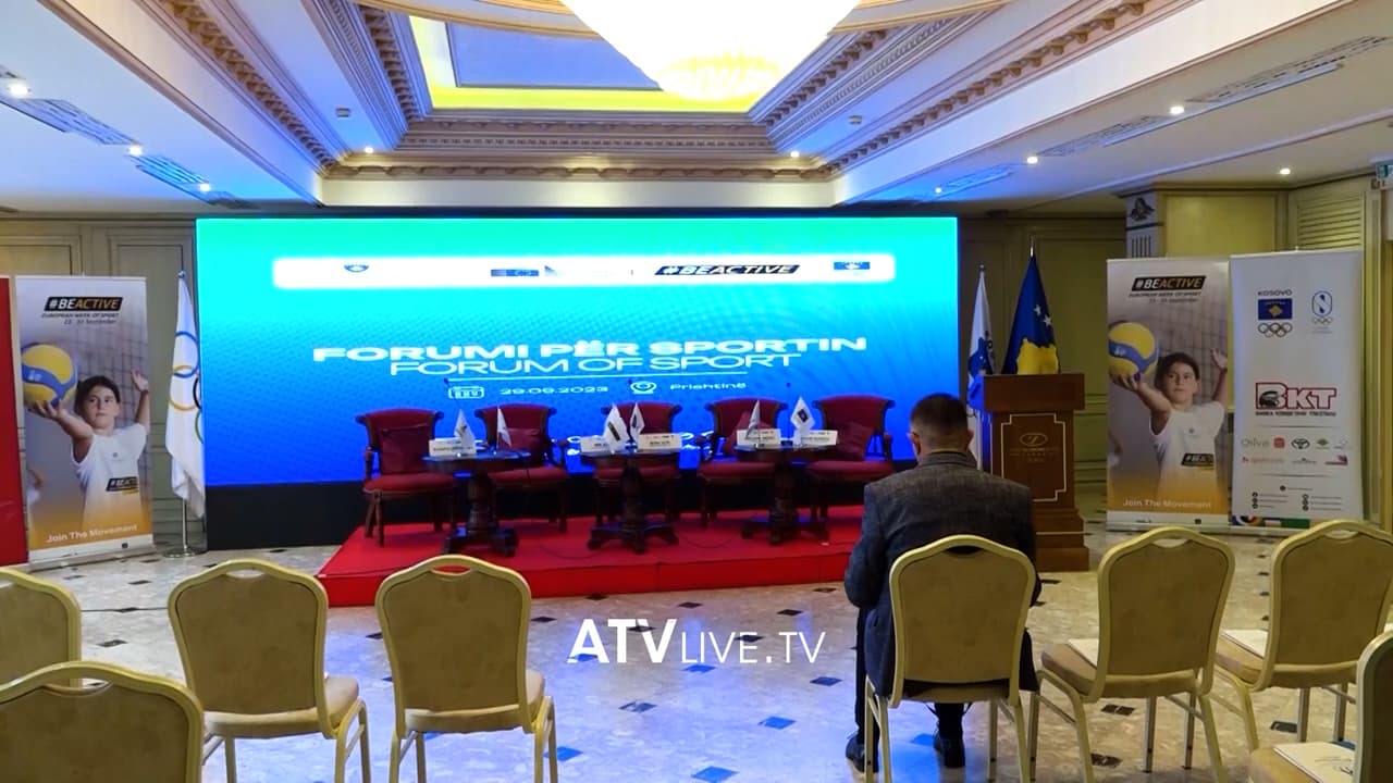 Organizohet forumi për sportin, në kuadër të javës evropiane