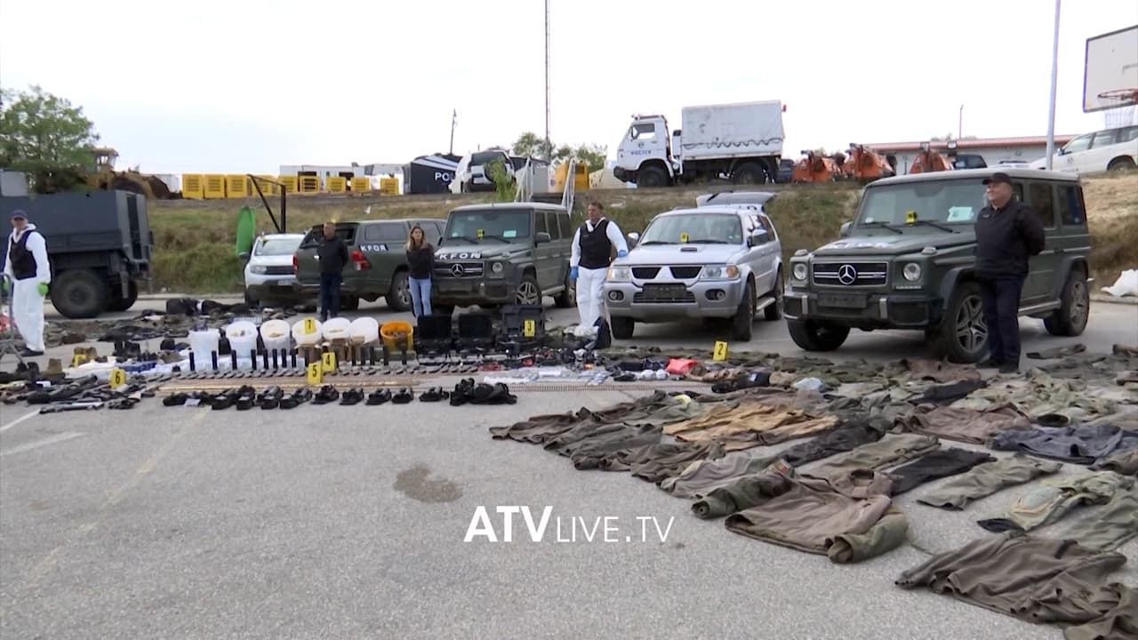 Policia prezanton arsenalin ushtarak të konfiskuar, vazhdon punën