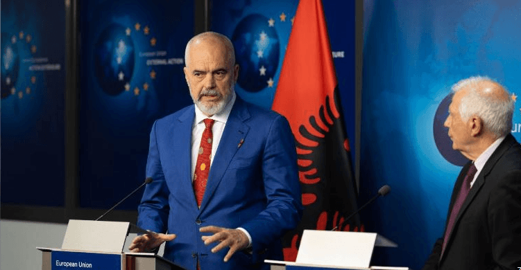 Shqipëria del kundër deklaratës së Bashkimit Evropian për dialogun Kosovë-Serbi