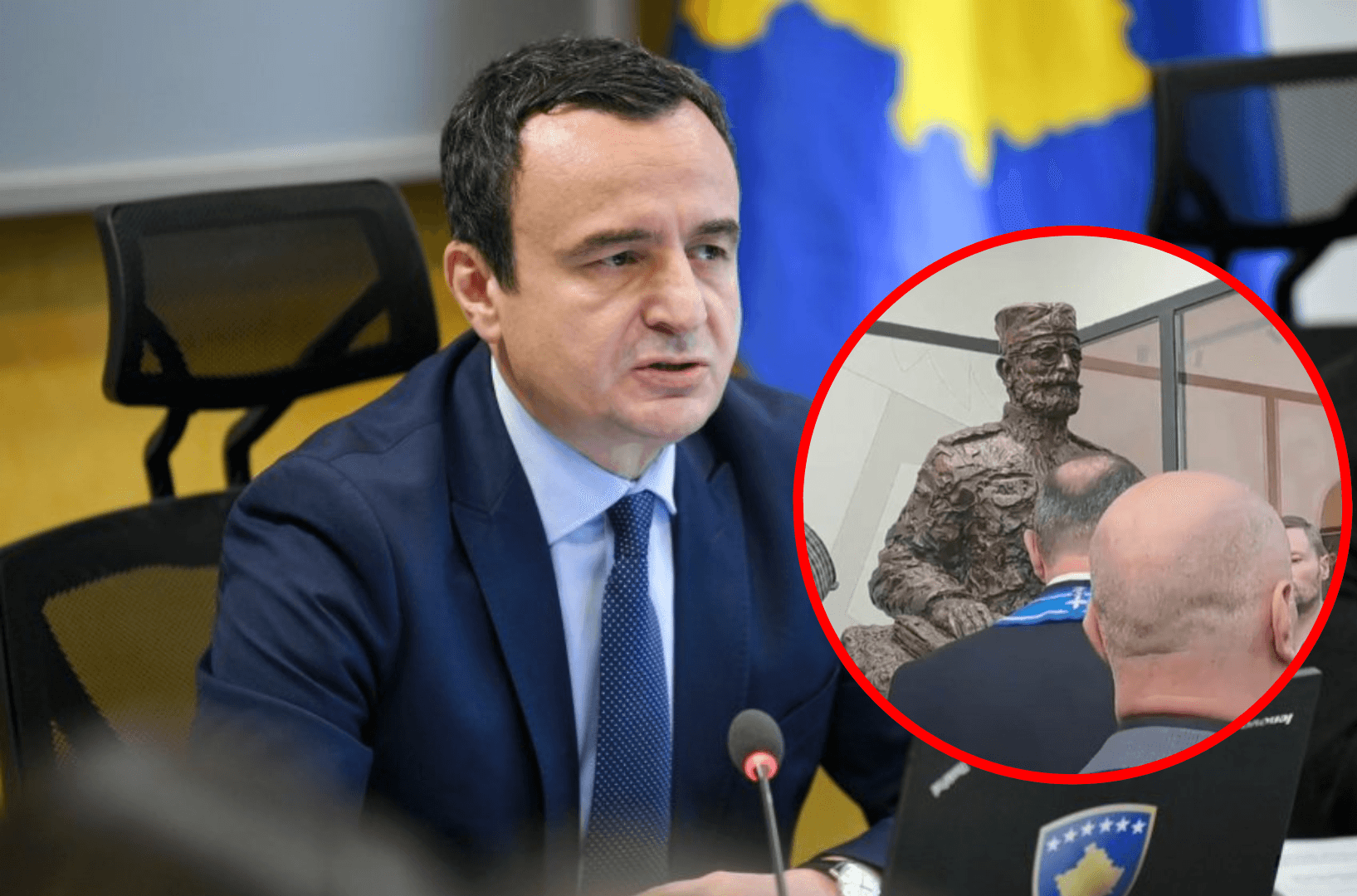 Kurti: Mbi gjakun e mijëra njerëzve Serbia e përjetësoi në bronz Drazhën