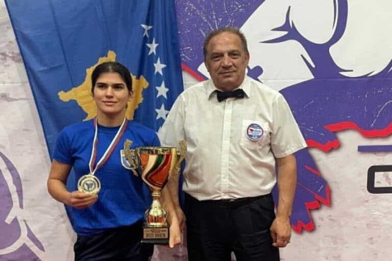 Donjeta Sadiku shpallet kampione ballkanike