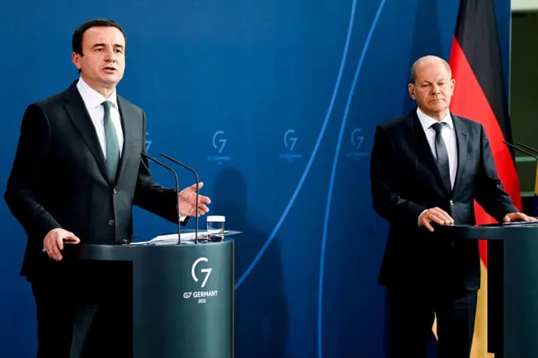 Kancelari Scholz të hënën në Tiranë për Samitin e Berlinit, pritet të takohet me Kurtin