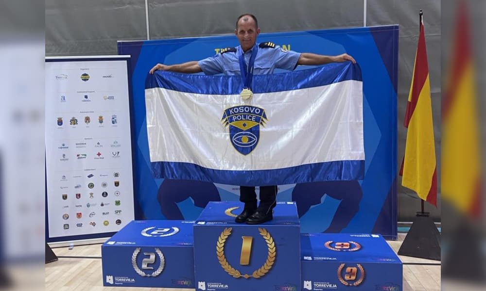 Flamuri i Kosovës ngritet më së larti në vendin që s’e njeh shtetin tonë, Anton Cena i fiton tri medalje në Spanjë