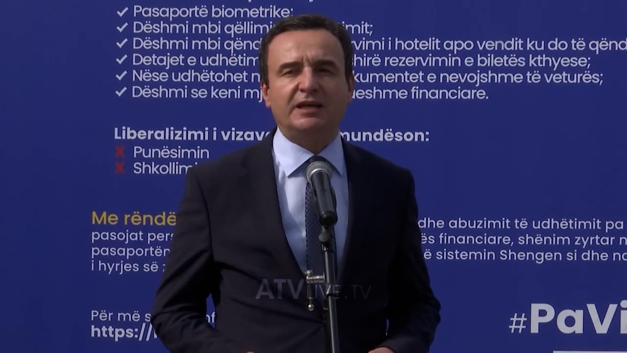 ​Hapet fushata informuese për lëvizjen pa viza