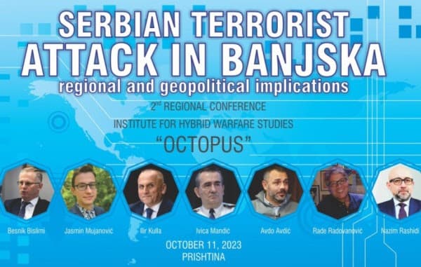 Sot mbahet konferenca “Sulmi terrorist në Banjskë – implikimet rajonale e gjeopolitike”