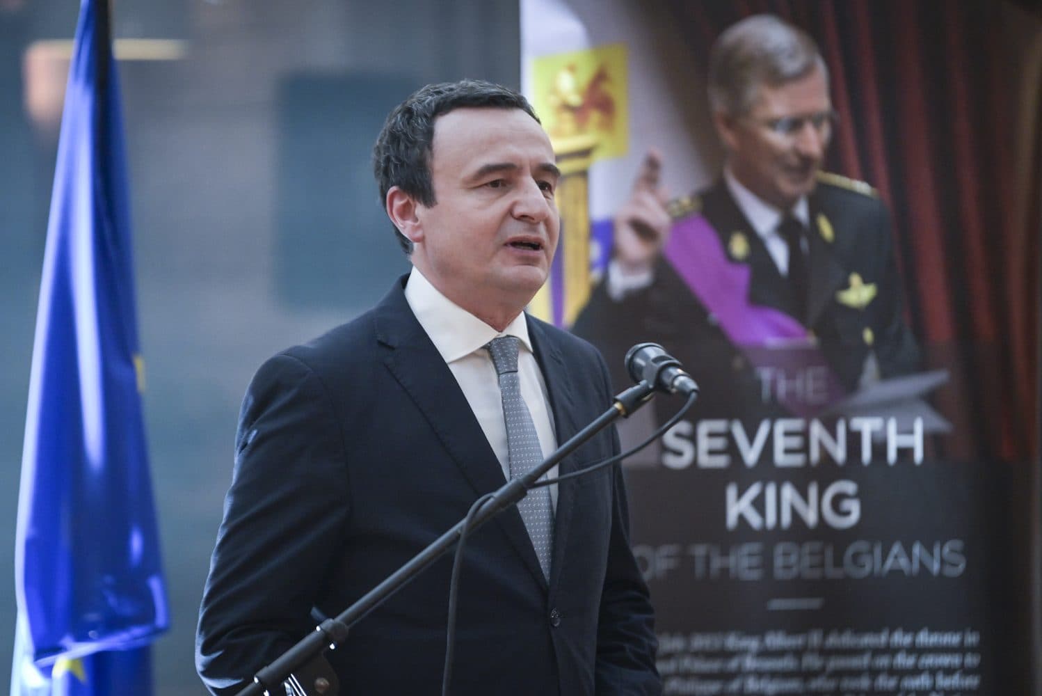 Kryeministri Kurti uron Festën e Mbretit belg
