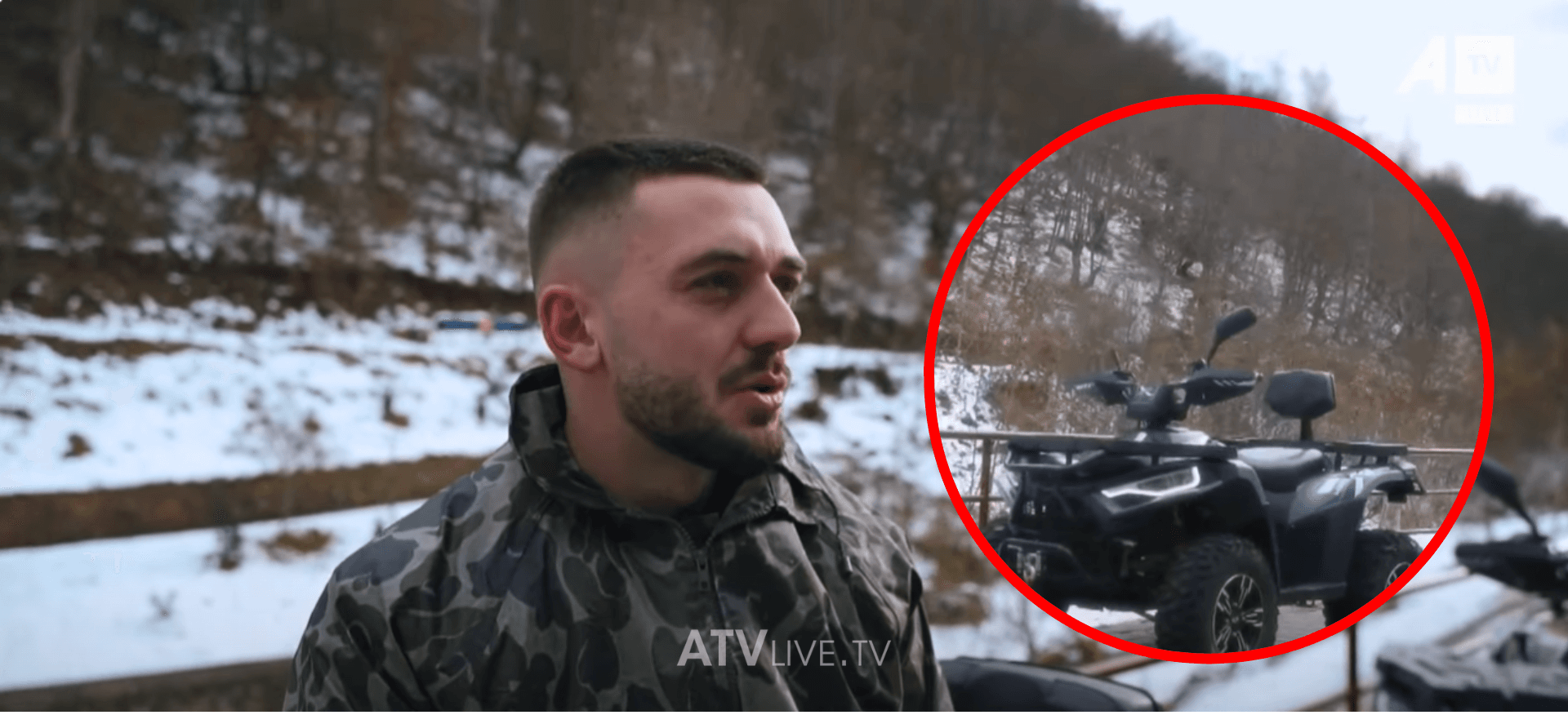 “Atv Motocross’’ motoçikletat që të njoftojnë me peizazhe të mrekullueshme