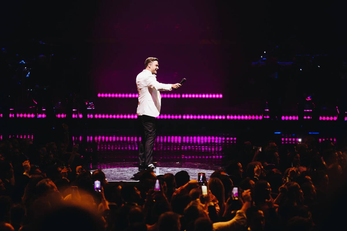 Justin Timberlake feston ditëlindjen me koncert falas në Irving Plaza të New York-ut