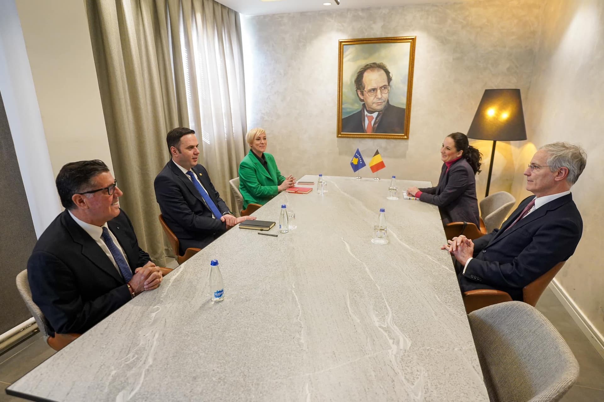 Abdixhiku takon ambasadorin e Belgjikës, diskutuan për zhvillimet e fundit në Kosovë