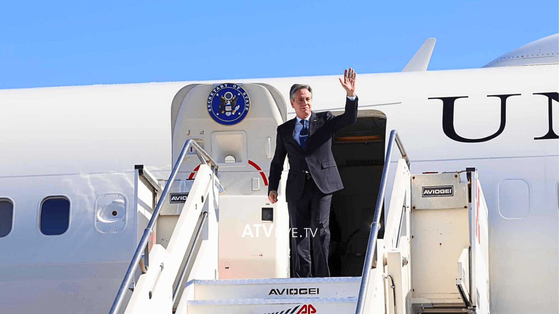 Sekretari amerikan i shtetit, Antony Blinken mbërrin në Tiranë