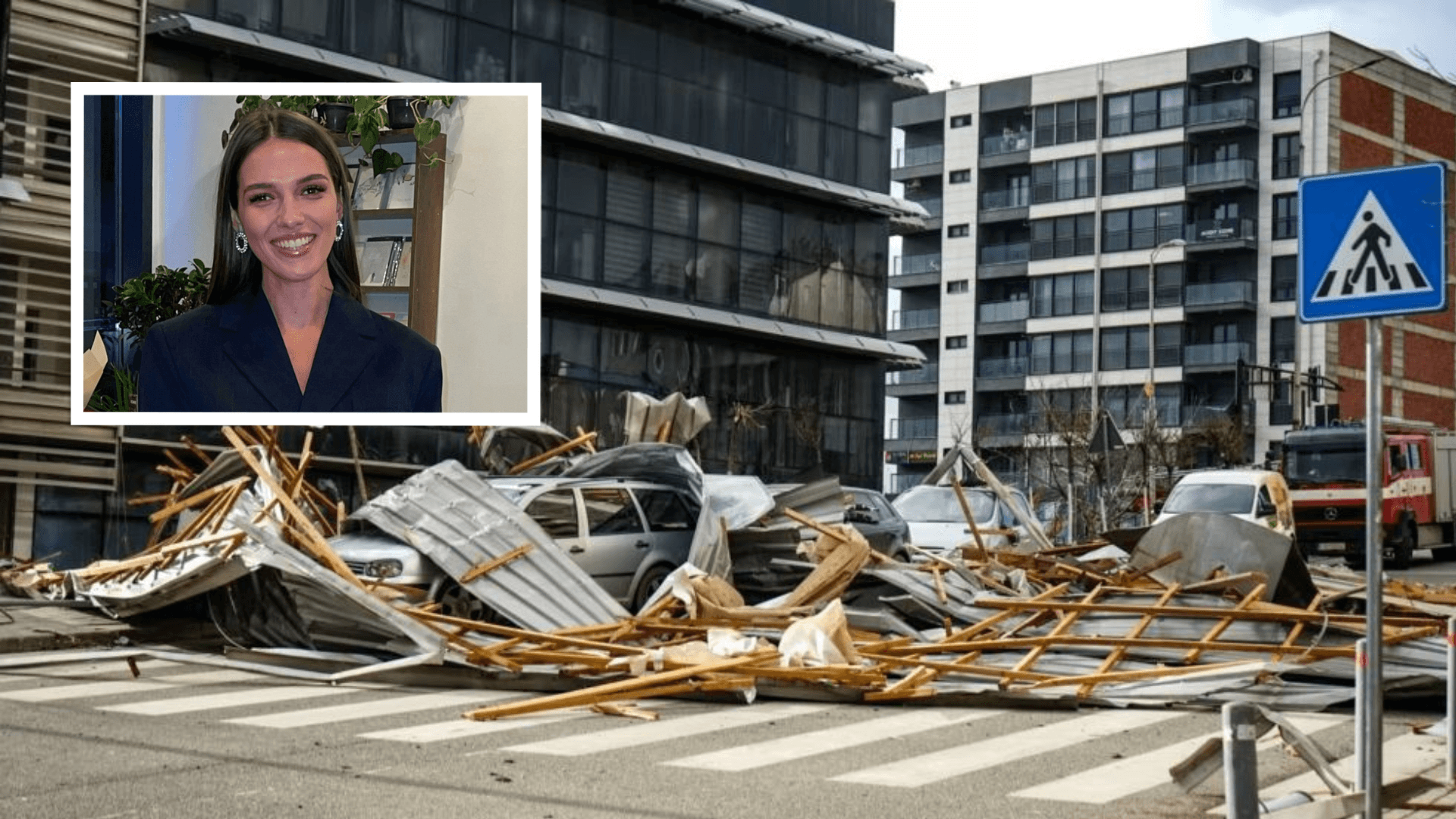 Përmirësohet gjendja e 23-vjeçares që u zu nga çatia e komunës së Prishtinës